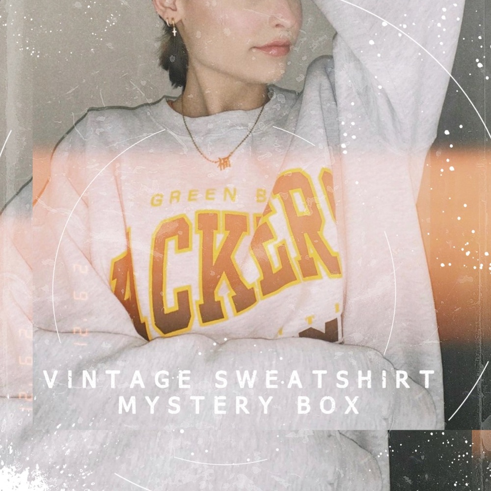 🎲VINTAGE SWEATSHIRT MYSTERY BOX
